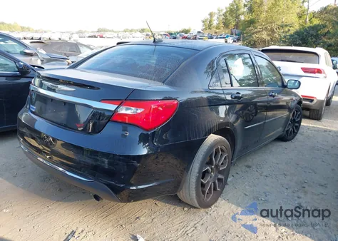 2012 Chrysler 200 Lx из США, поврежденный, VIN 1C3CCBABXCN317666